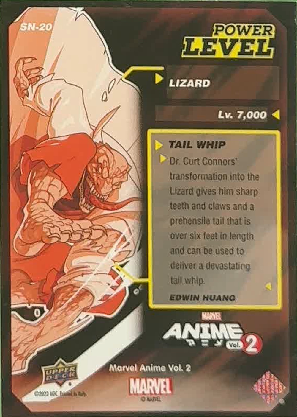 Lizard back card image