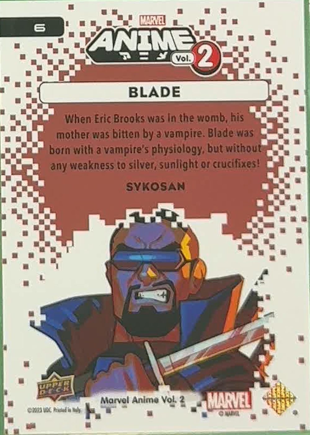 Blade back card image