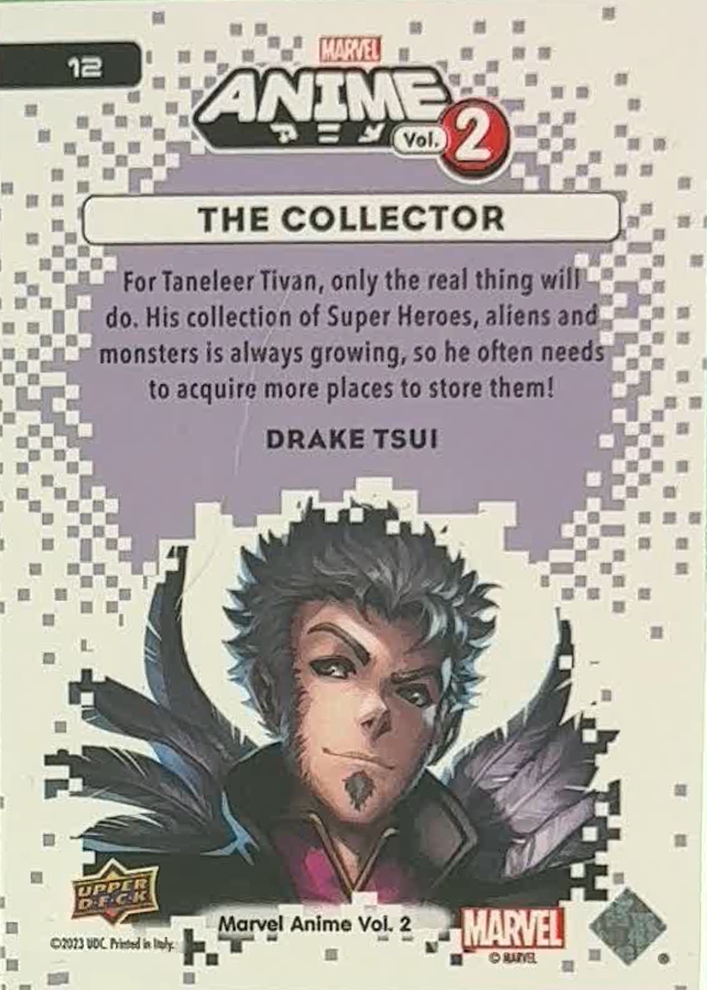 The Collector back card image