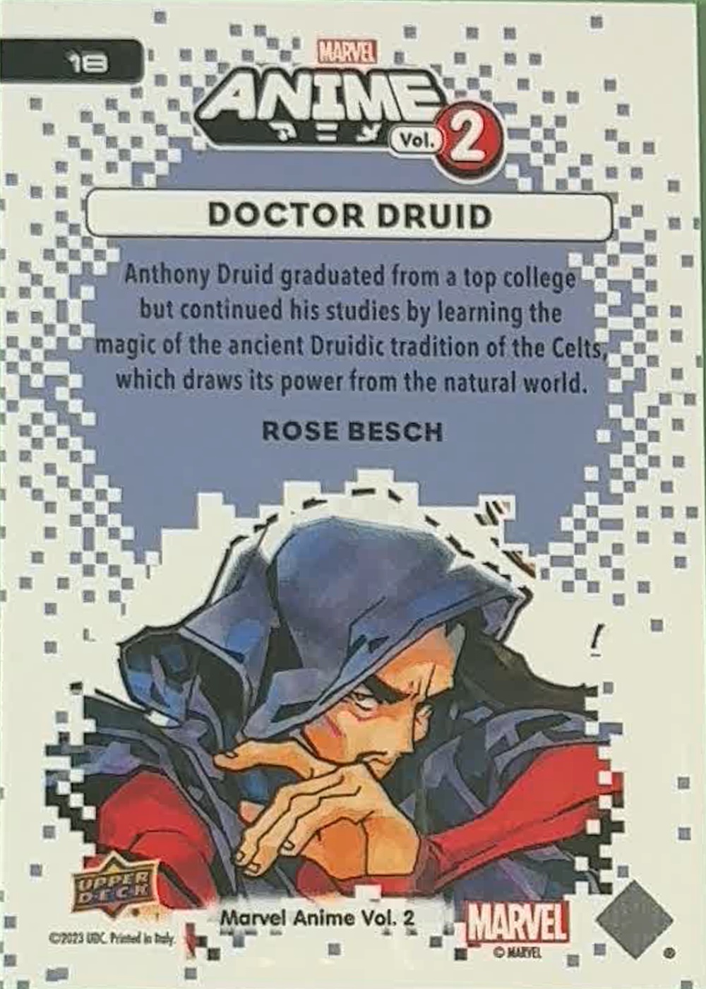 Doctor Druid back card image