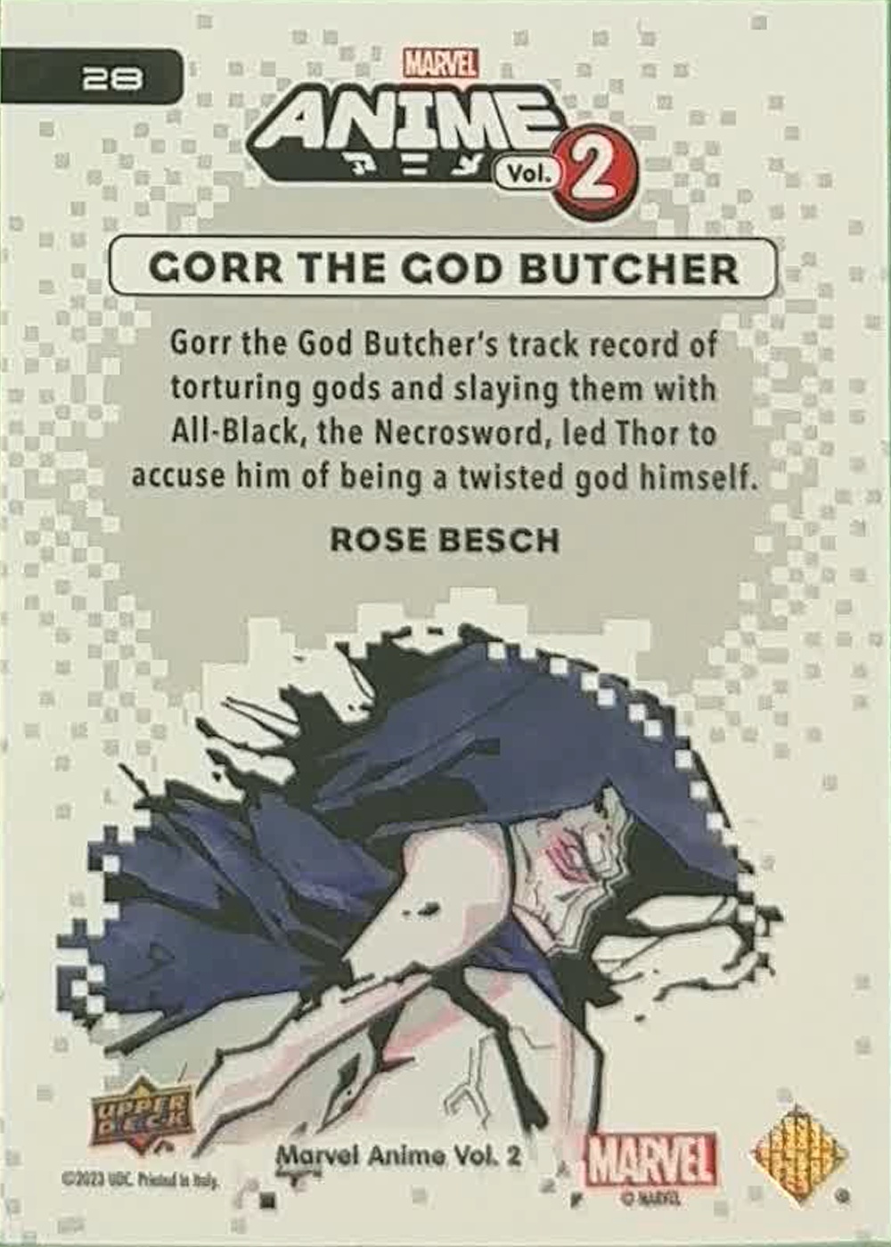Gorr The God Butcher back card image