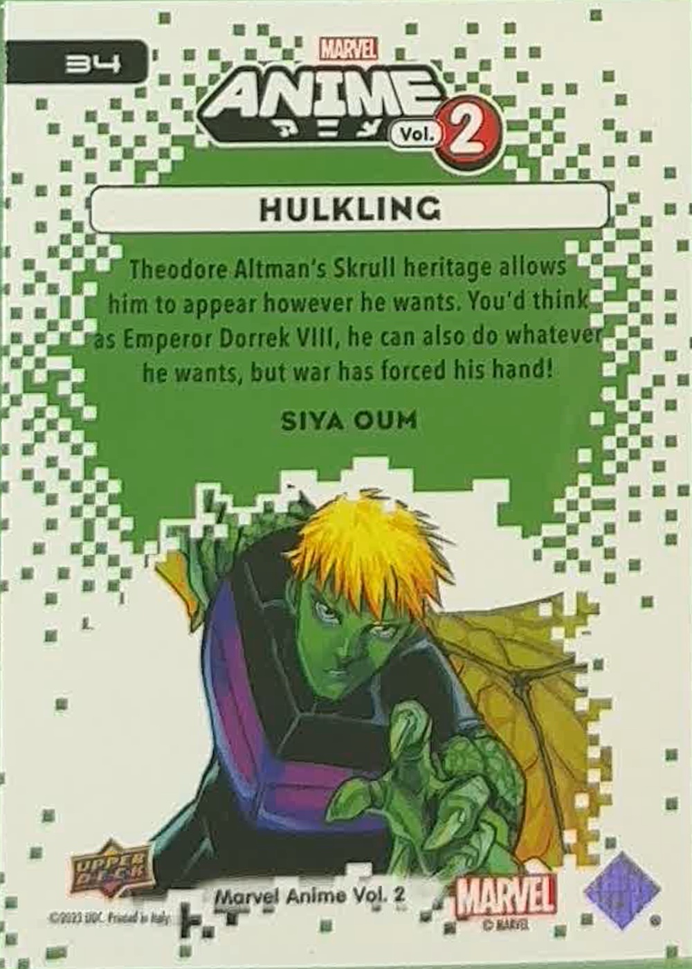 Hulkling back card image