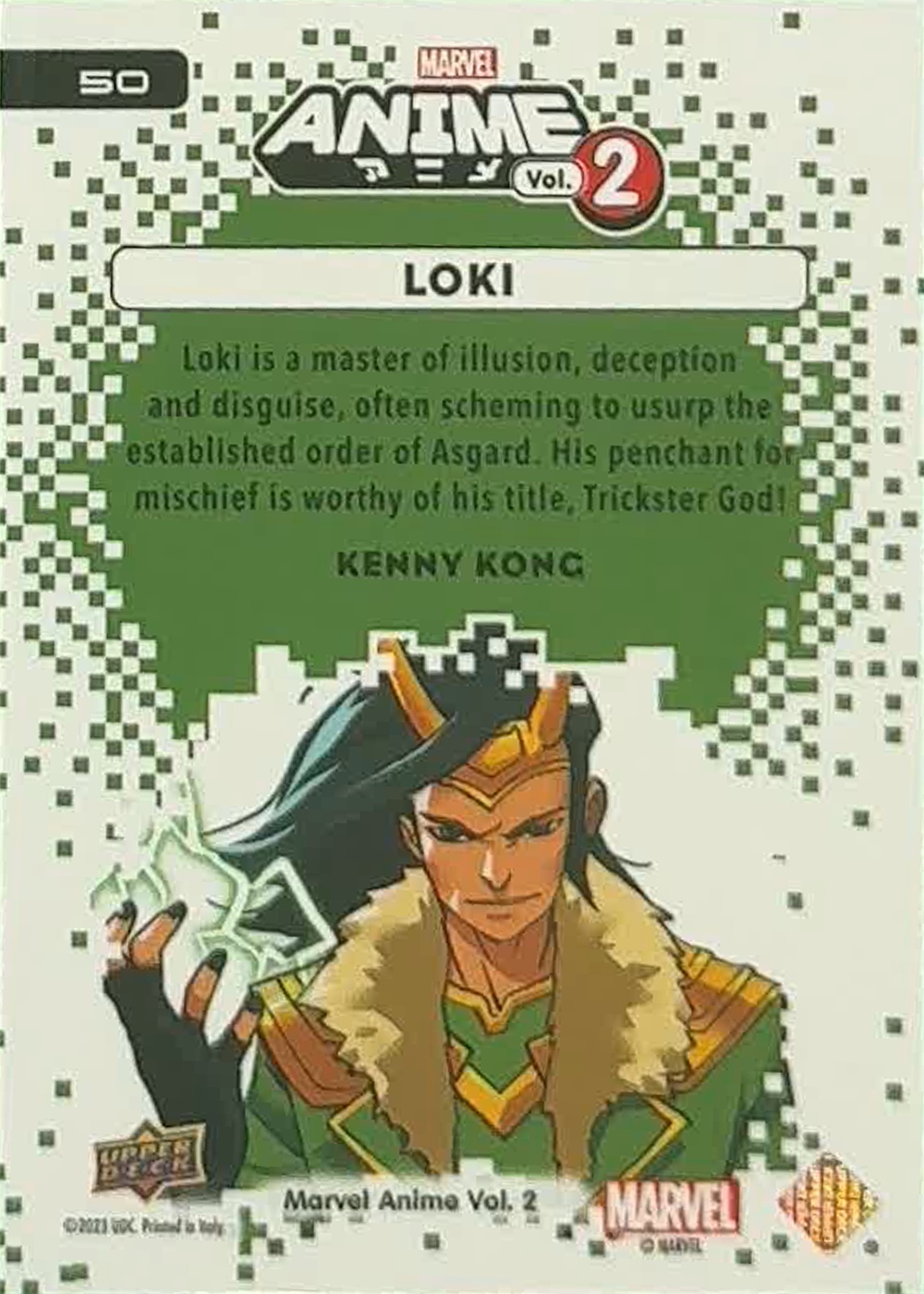 Loki back card image