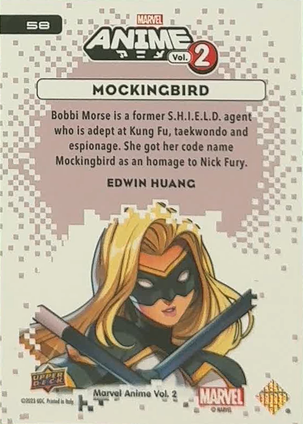Mockingbird back card image