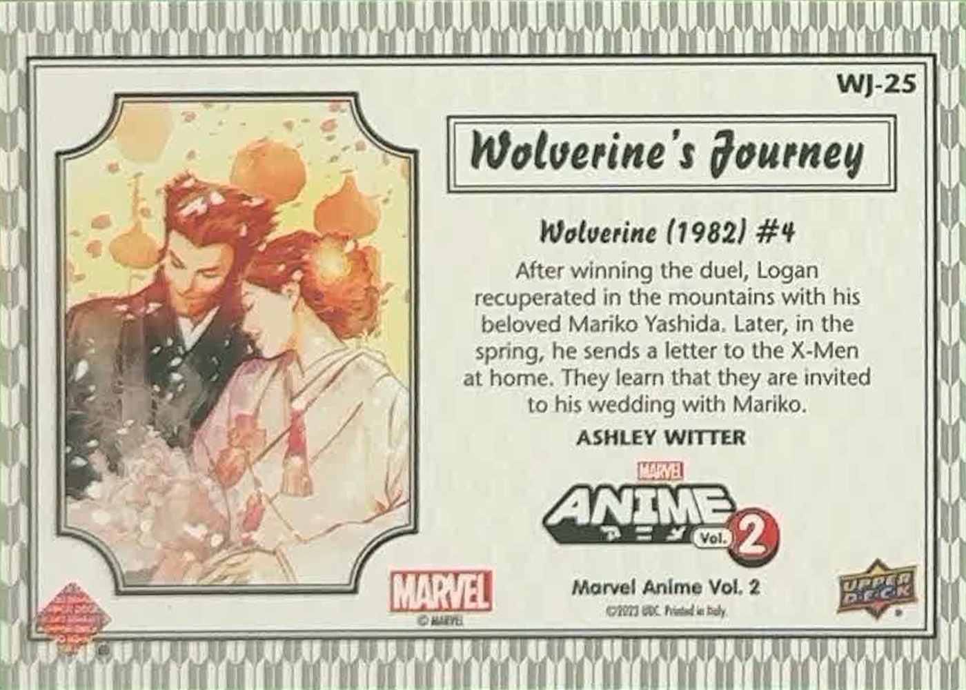 Wolverine (1982) #4 back card image