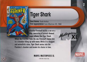 Tiger Shark back artwork