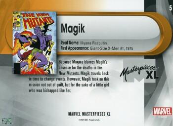Magik back artwork