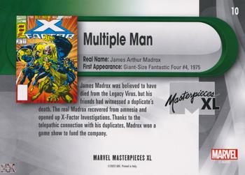 Multiple Man back artwork