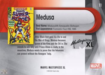 Medusa back artwork