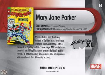 Mary Jane Parker back artwork