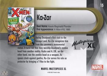 Ka-Zar back artwork