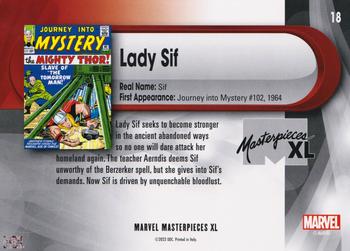 Lady Sif back artwork