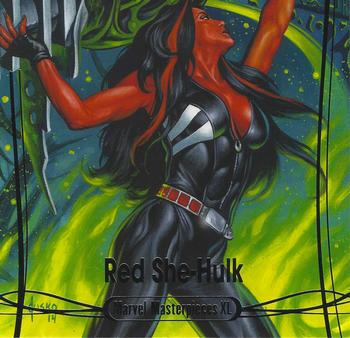 Red She-Hulk front artwork