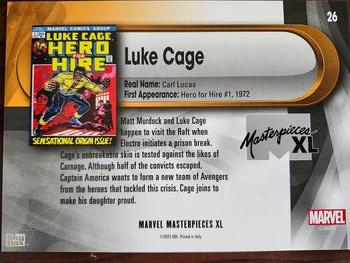 Luke Cage back artwork