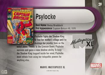 Psylocke back artwork