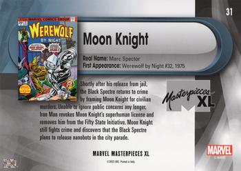 Moon Knight back artwork