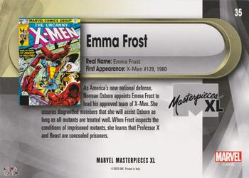 Emma Frost back artwork