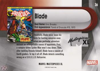 Blade back artwork