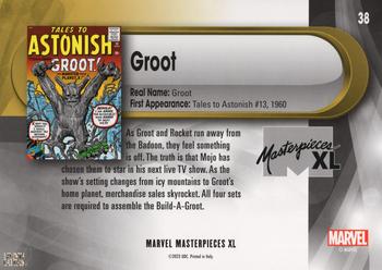 Groot back card image