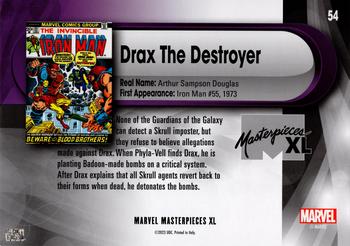 Drax The Destroyer back card image
