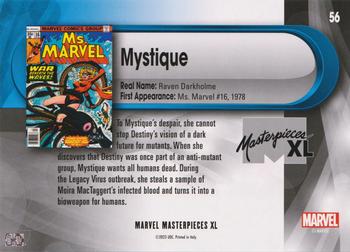 Mystique back card image