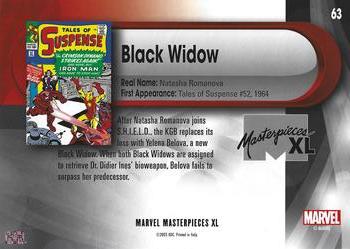 Black Widow back card image
