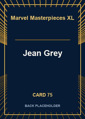 Jean Grey back card image