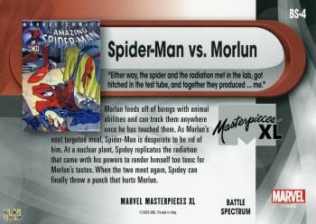 Spider-Man/Morlun back card image
