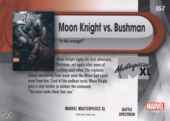 Moon Knight/Bushman back card image