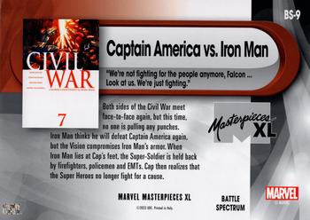 Captain America/Iron Man back card image