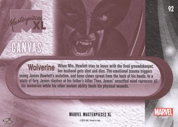 Wolverine back card image
