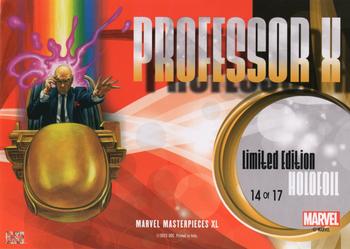 Professor X back card image