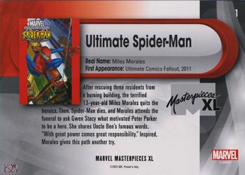 Ultimate Spider-Man back card image