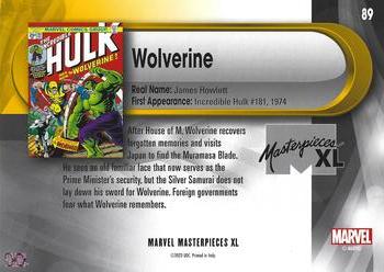 Wolverine back card image