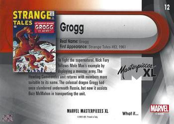 Grogg back card image
