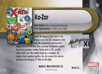Ka-Zar back card image
