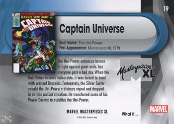Captain Universe back card image