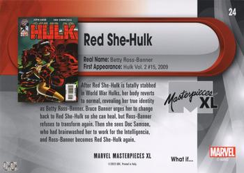 Red She-Hulk back card image