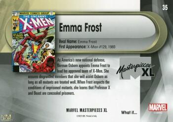 Emma Frost back card image