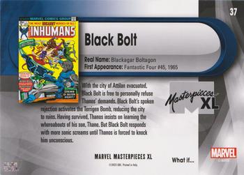 Black Bolt back card image