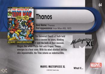 Thanos back card image