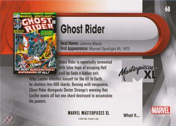 Ghost Rider back card image