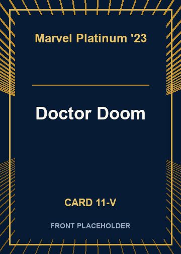 Doctor Doom card thumbnail