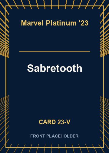 Sabretooth card thumbnail