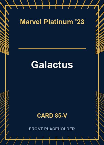 Galactus front card image