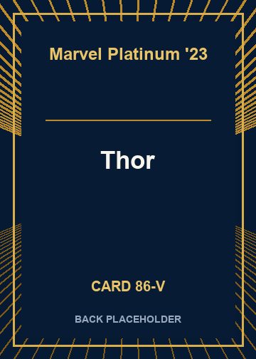 Thor back card image