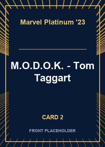 M.O.D.O.K. - Tom Taggart card thumbnail