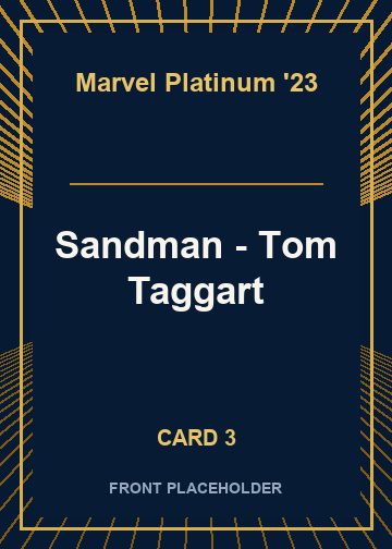 Sandman - Tom Taggart card thumbnail