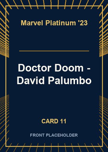 Doctor Doom - David Palumbo card thumbnail