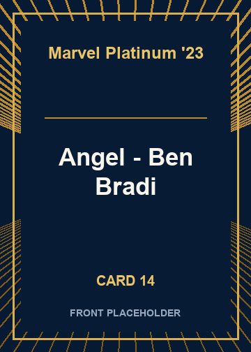 Angel - Ben Bradi card thumbnail